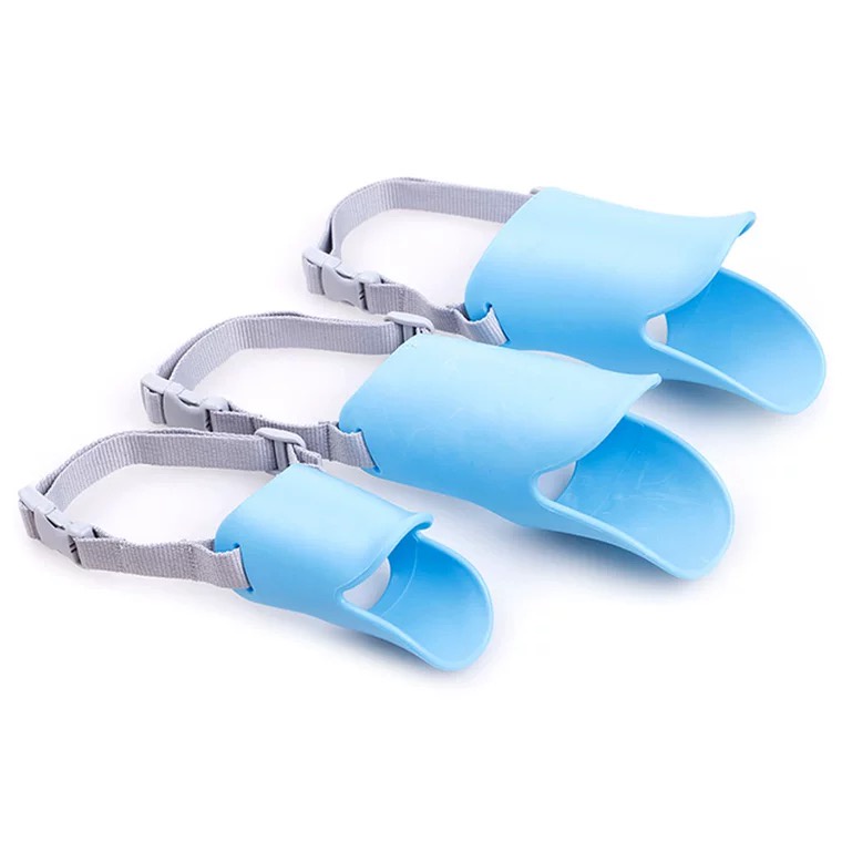 Elsabell Miếng Dán Miệng Chó Chống Biteproof Thoải Mái Vịt Hình Mõm Cho Huấn Luyện