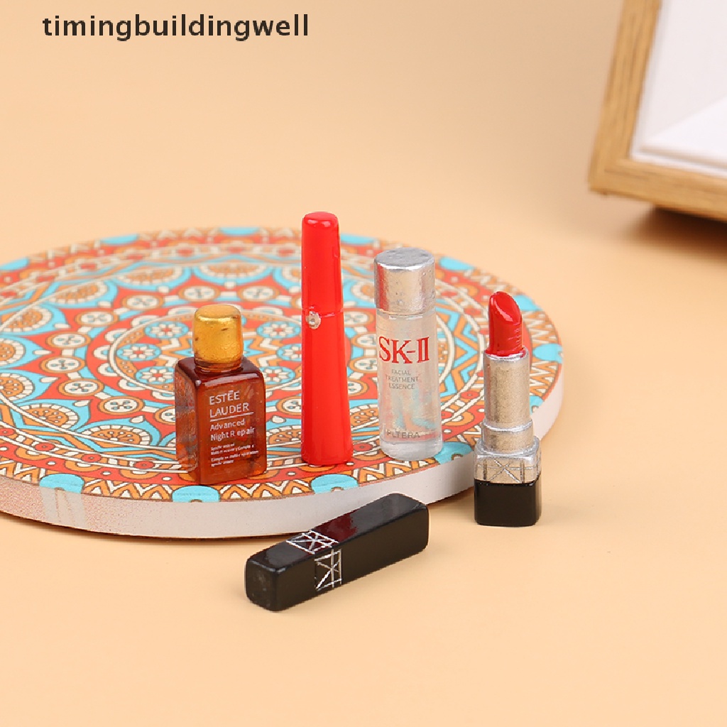 Set 5 Mô Hình Môi Mỹ Phẩm Tỉ Lệ 1: 12 Trang Trí Nhà Búp Bê