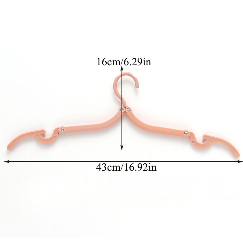 Móc Treo Quần Áo Dày Dặn Co Giãn Gấp Gọn Tiết Kiệm Không Gian Đa Năng