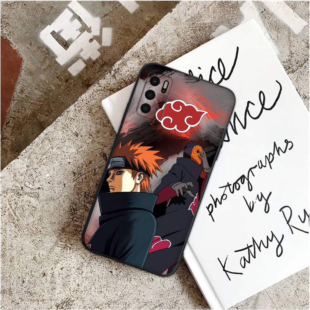 Ốp Điện Thoại Silicon tpu Mềm Hình anime naruto Cho realme 2 3 pro realme 5i 5s 5 pro realme 6i 6 pro 7i 7 pro