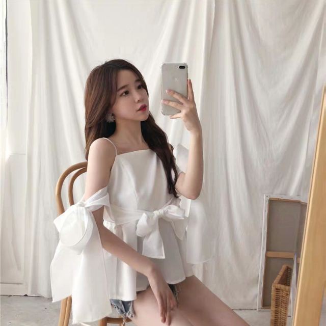 [ORDER] Váy tay nơ điệu đà - order