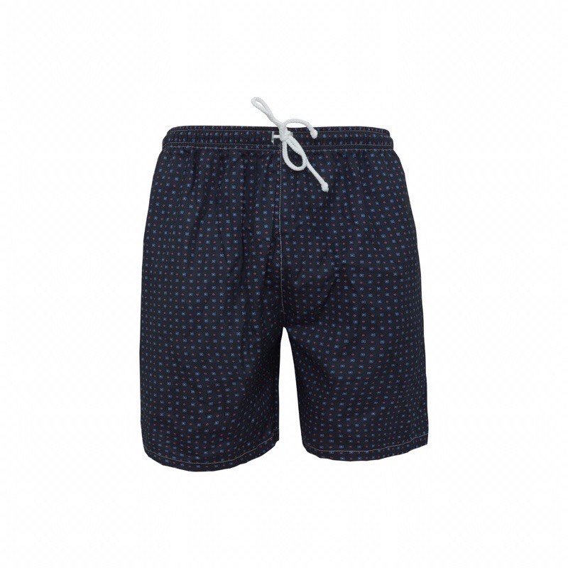 Quần short nam lưng thun cotton mặc ở nhà thoáng mát - Hometex chính hãng