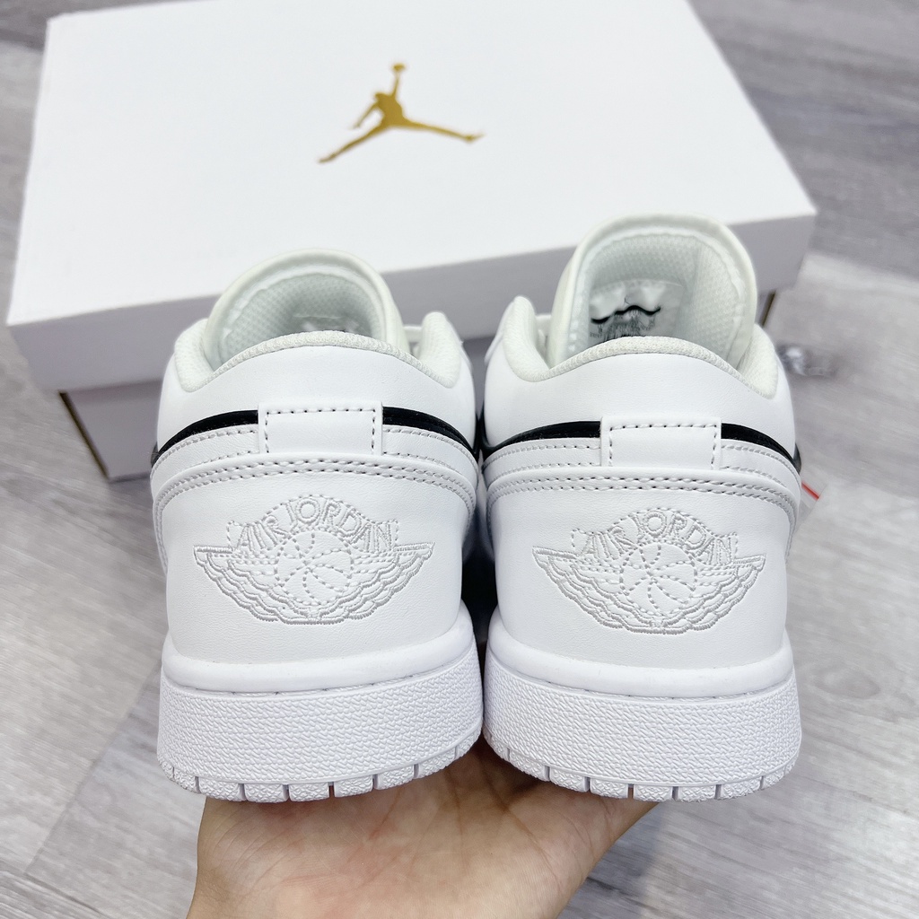 Giày Thể Thao Jordan 1 Low Panda, Giày Jordan Low Panda Trắng Đen Bản Đẹp S.Cấp Fullbox Phụ Kiện