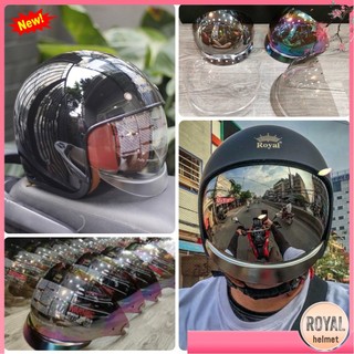 Kính rời thay thế cho mũ bảo hiểm 3/4 royal m139 - hàng chính hãng