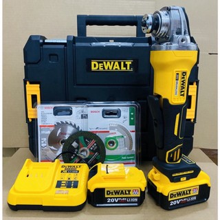 Máy mài, máy cắt dùng pin không chổi than DEWAT có điều chỉnh 4 cấp tốc độ