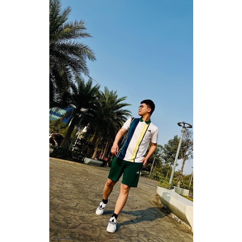 Bộ thể thao cổ bẻ adidas