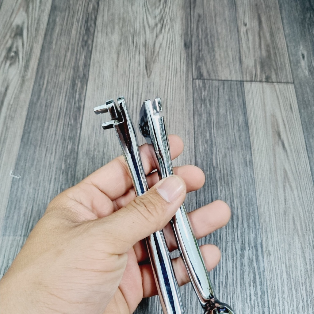 (SÁNG BÓNG) CẶP TAY THẮNG - TAY PHANH NHÔM XI KEN XE LEAD 125i LẮP RAP NHƯ ZIN, TRANG TRÍ XE SIÊU CHẤT