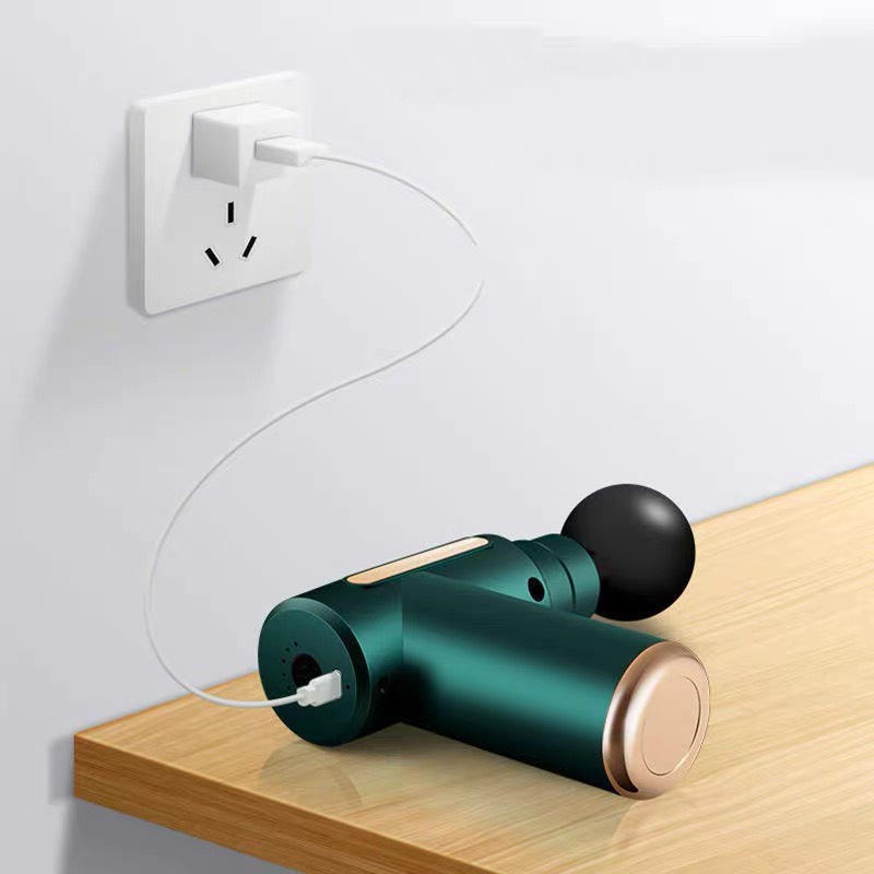 Máy Mát Xa Cầm Tay Súng Massage Toàn Thân 6 Cấp Độ Chuyên Sâu Vai Lưng Giảm Đau Cơ