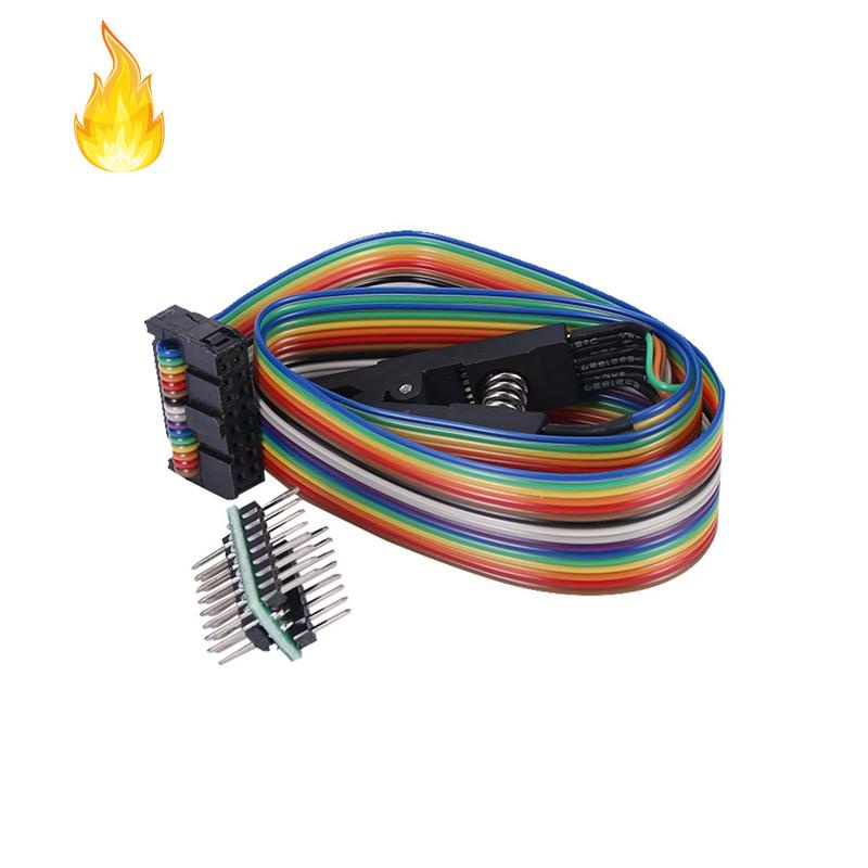 Kẹp Kiểm Tra Lập Trình Sop16 Sop Soic 16 Soic16 Pin Ic Sop16 Sang Dip8 Flash Clip Cho 25 Series Rt809F Tl866Cs Tl866A