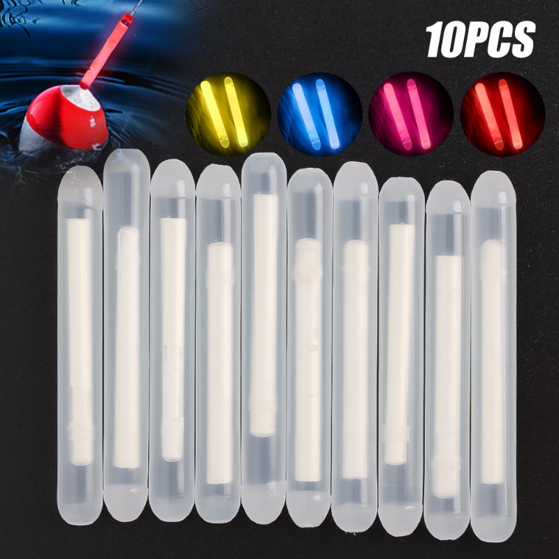 Set 10 Phao Nổi Phát Sáng Trong Đêm Hỗ Trợ Câu Cá