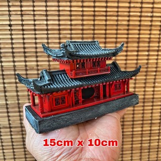 Nhà Dài 2 Tầng - Mẫu to - Bản đẹp, phụ kiện trang trí, bể cá, thuỷ sinh, sân vườn, hòn non bộ...