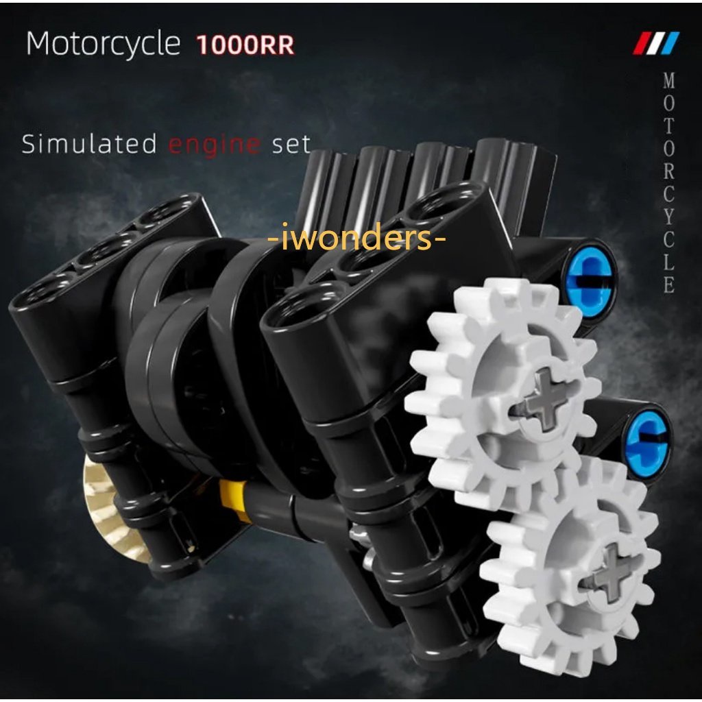Bộ Đồ Chơi Lắp Ráp Mô Hình Xe Mô Tô BMW 1000RR 589 / Cái T3042