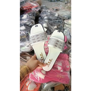 DÉP LÊ NỮ QUAI ĐÍNH ĐÁ