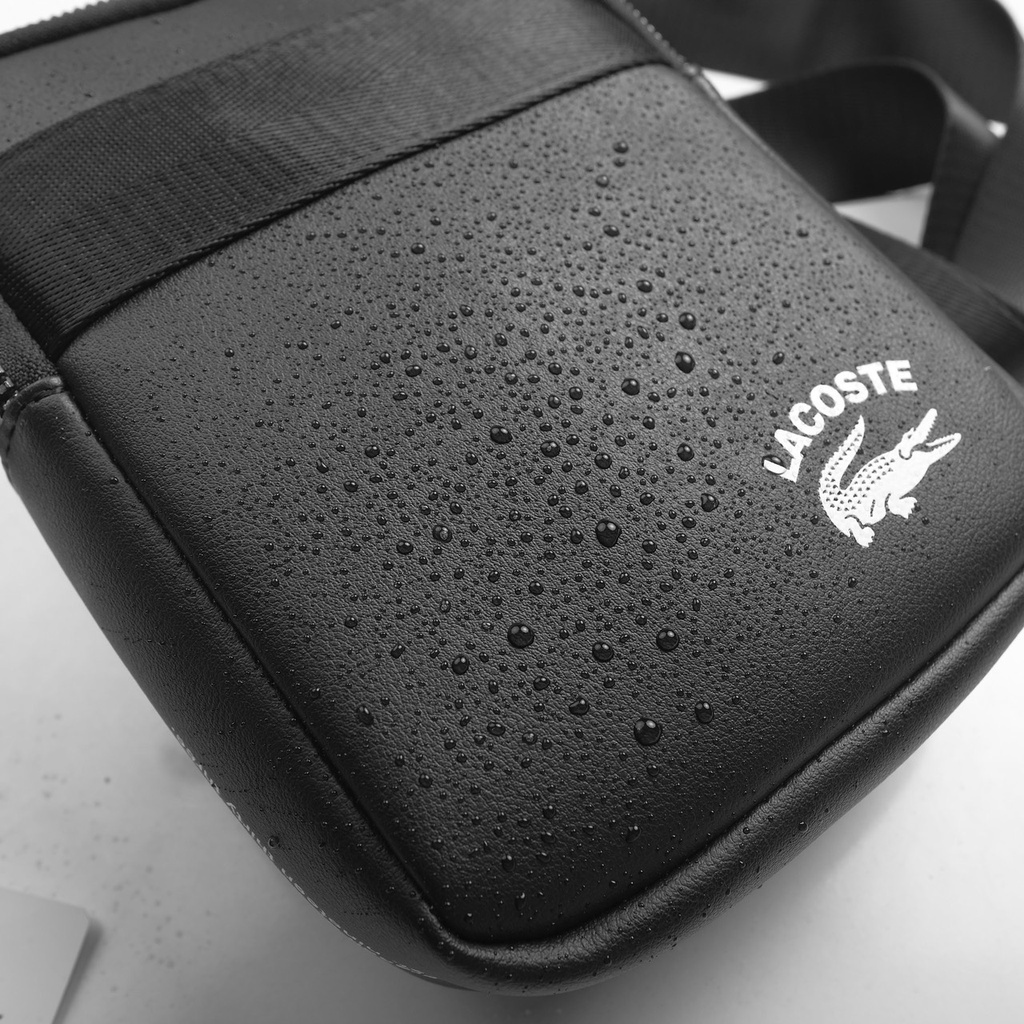 Túi đeo chéo nữ mini LACOSTE SLING New 2023 chất liệu si mềm mại siêu bền B69