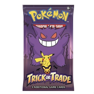 01 Túi thẻ bài Pokemon chính hãng - Trick or Trade Halloween 2022-2023