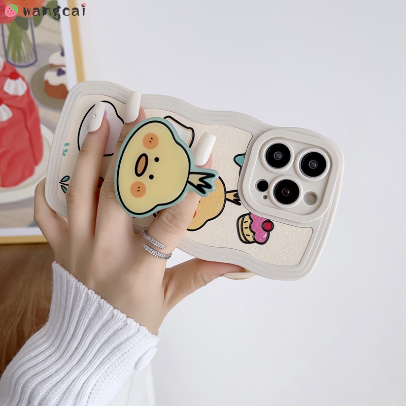 Ốp Điện Thoại Da Mềm Có Giá Đỡ Cho Vivo V25 V23 V20 X90 X80 Pro Plus V21 V21s V17 Neo V11i X70 X60 X50 X27 X21 4G 5G