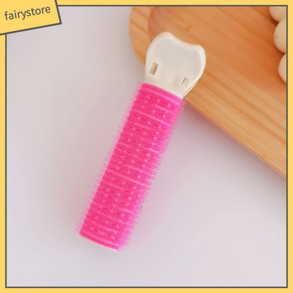 Kẹp Tóc Mái Bằng Nhựa Màu Sắc Ngọt Ngào Co Giãn Thời Trang Cho Nữ [Fairy1]