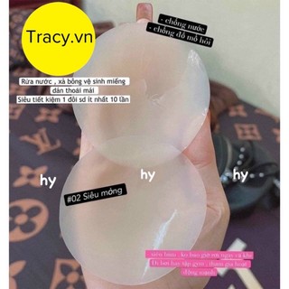 Miếng dán ngực silicon tàng hình ,dán ngực hình tròn siêu dính ,ko lộ viền