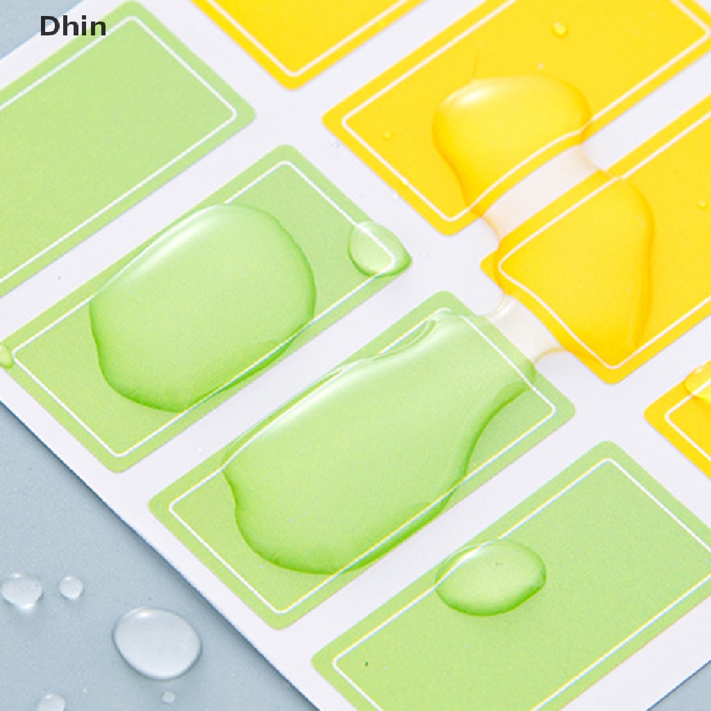 1 Bộ Nhãn Dán Phân Loại Tên Tự Dính Chống Thấm Nước Nhiều Màu Sắc Dành Cho Trường Học / Văn Phòng