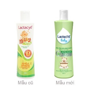 Sữa tắm LACTACYD Milky 250ml - 500ml ( mẫu mới)