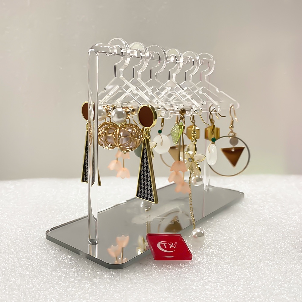 Giá treo trưng bày bông tai trang sức bằng acrylic Devoko có thể tháo rời