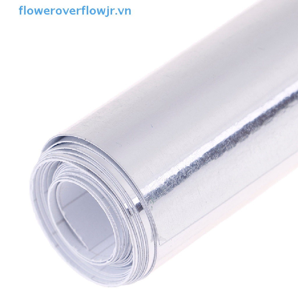 Fjr Miếng Dán Đề Can vinyl vinyl Mạ chrome Tráng Gương Bóng Co Giãn Được Dành Cho Xe Hơi