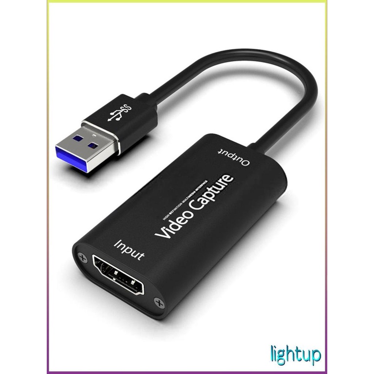 Capture Card USB3.0 To Hdmi-Compatible Video Recorder Box Converter