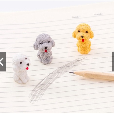 Gôm Tẩy Hình Chú Chó Hoạt Hình Dễ Thương