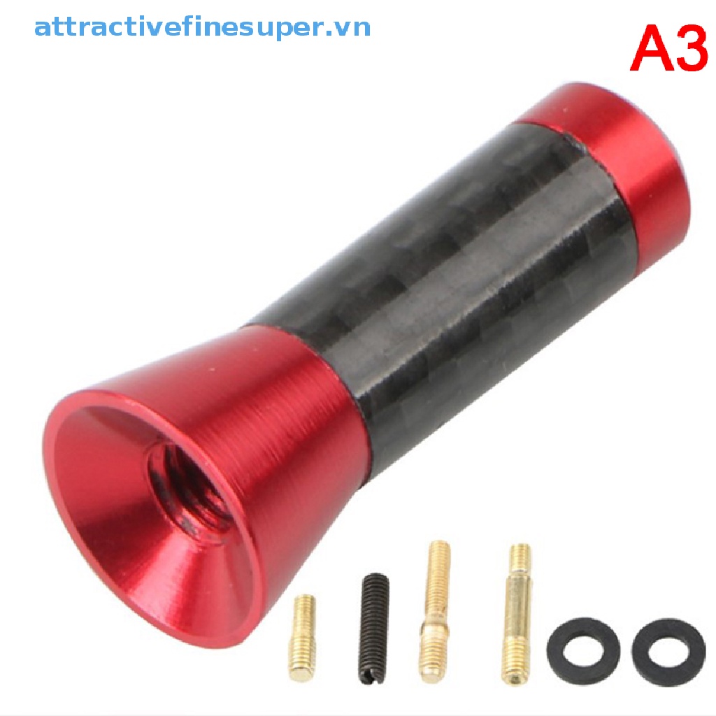 1 Ăng Ten Sợi carbon Trang Trí Xe Hơi 3.5CM 8CM 12CM 28CM