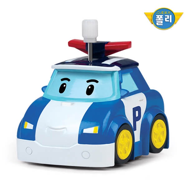 ROBOCAR POLI Cornering Wind-Up Toys POLI & AMBER