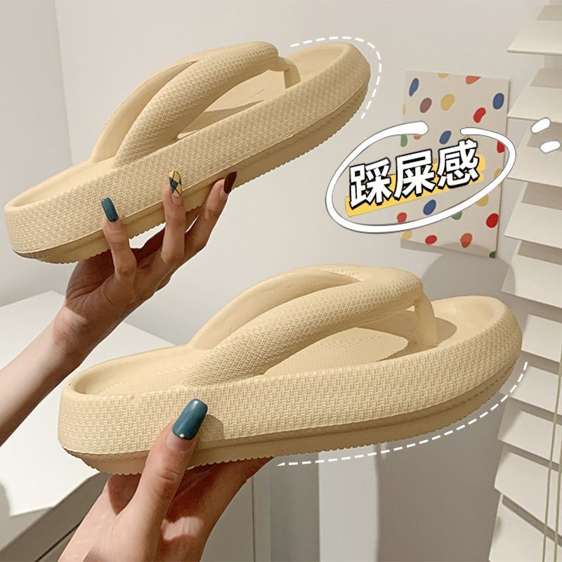 Dép Xỏ Ngón Đi Biển Đế Dày Chống Trượt Thời Trang Mùa Hè Dành Cho Nữ