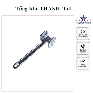 Dụng Cụ/ Búa Đập Đá, Dập Hành, Dập Tỏi, Dập Thịt Cầm Tay 2 Đầu Bằng Gang Nguyên Khối