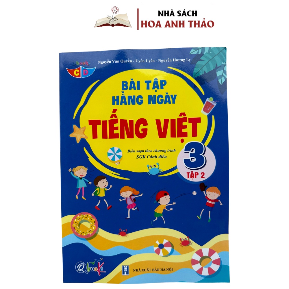 Sách - Combo Bài Tập Hàng Ngày Toán Và Tiếng Việt Lớp 3 - Cánh Diều - Tập 2 ( 2 Cuốn )