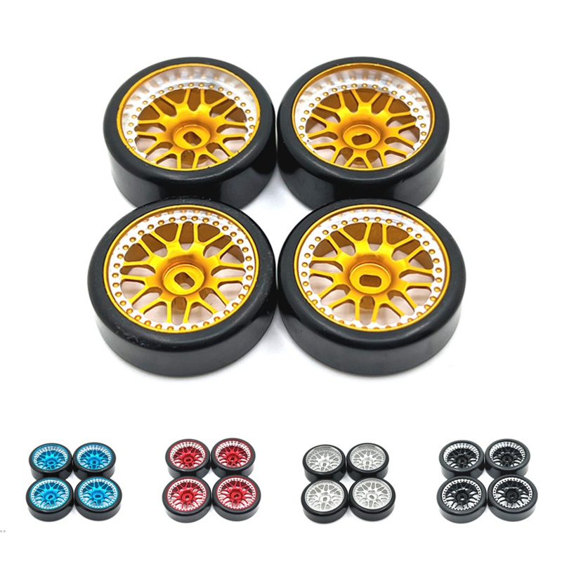 Vành Bánh Xe Nhựa Cứng 27Mm Cho Wltoys 284131 Phụ Kiện Cho Xe Hơi Điều Khiển Từ Xa K969 K979 K989 Kyosho Mini-Z 1 / 28