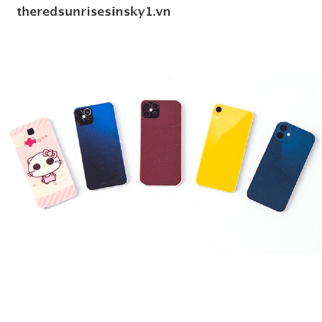 Mô Hình Điện Thoại Di Động Mini Tỉ Lệ 1: 12 Trang Trí Nhà Búp Bê