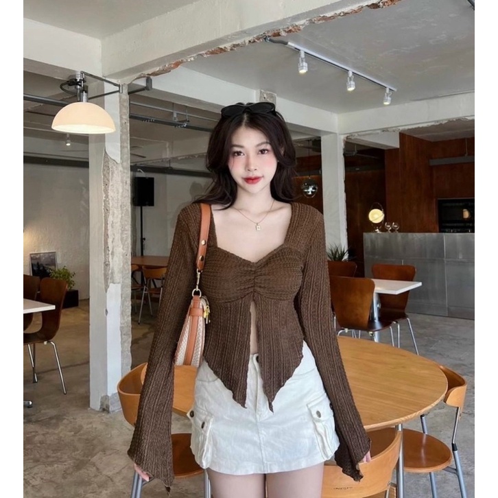 ÁO REN CUP NGỰC XẺ TÀ NHỌN