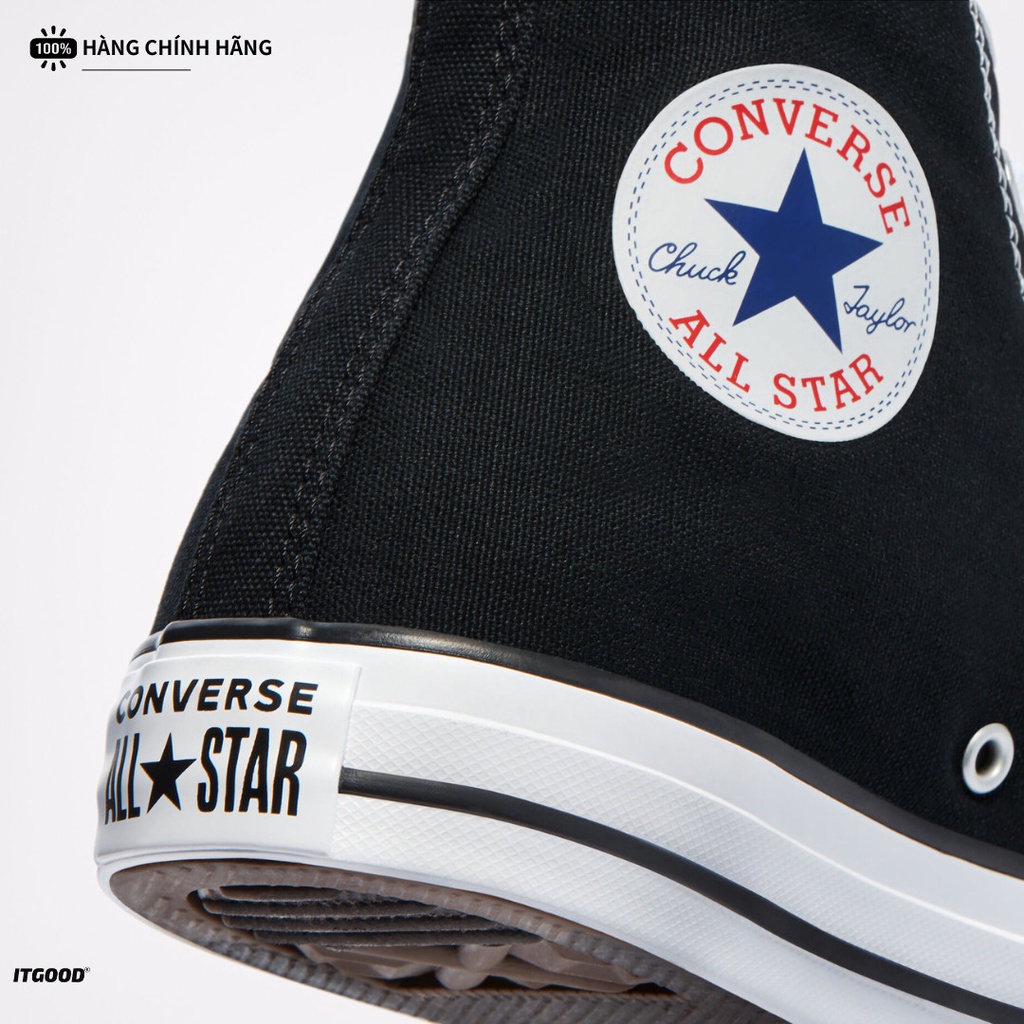 Giày Converse Chuck Taylor Classic Black Cổ Cao Đen  M9160C