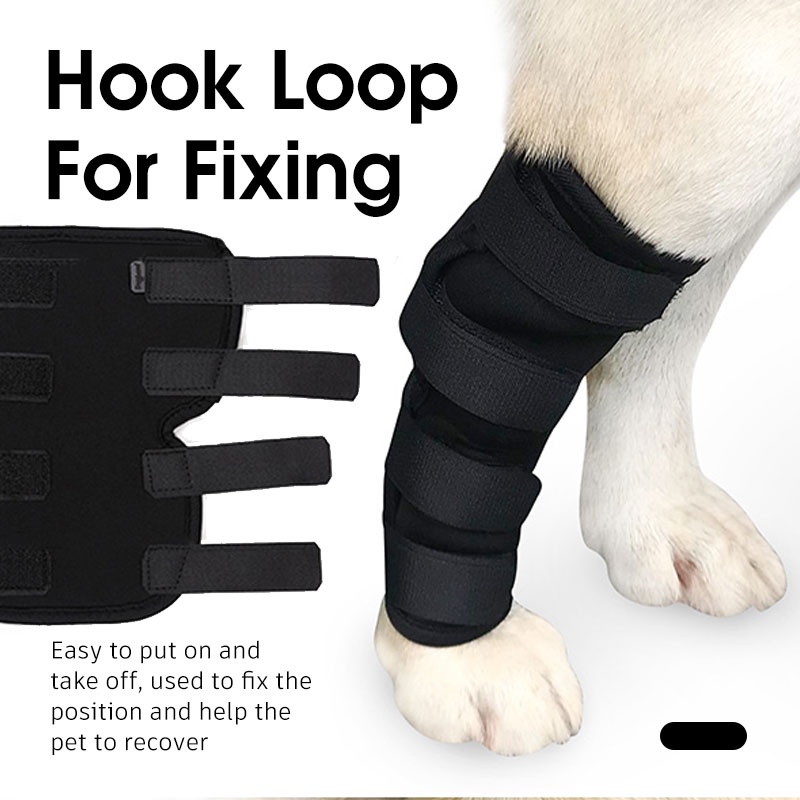HamshMoc Đai Quấn Mềm Mại Bảo Vệ Vết Thương Chống Bong Gân Có Thể Điều Chỉnh Cho Thú Cưng
