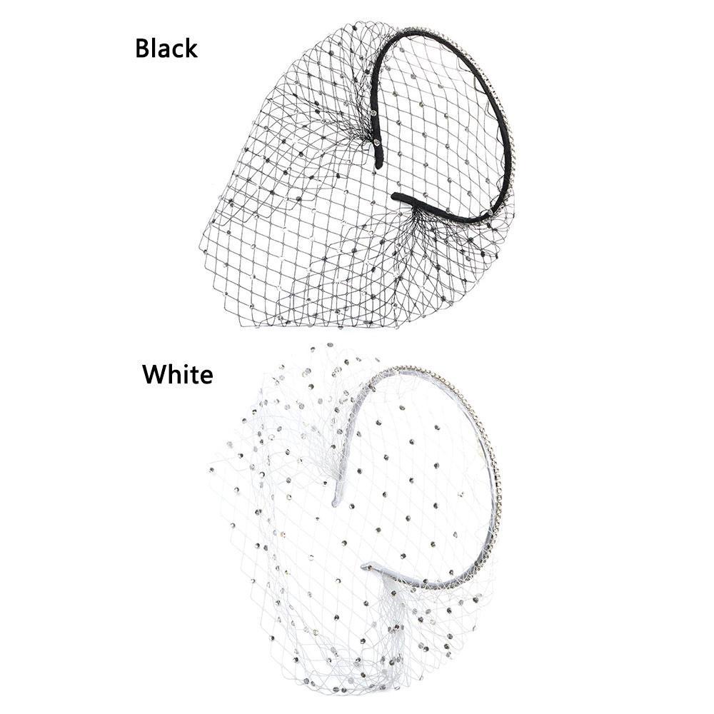 Mạng Che Mặt Dùng Trang Trí Tóc Cho Cô Dâu Trong Tiệc Cưới