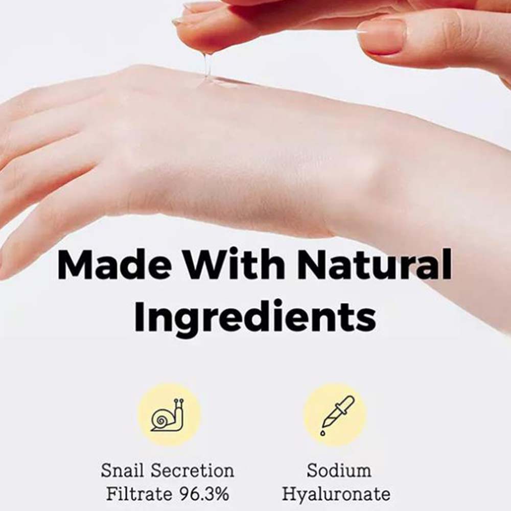 Advanced Snail 96 Mucin Power Essence 100ml, Snail Secretion Filtrate 96.3%, for Anti-aging & Nourishing, Wrinkle Improvement