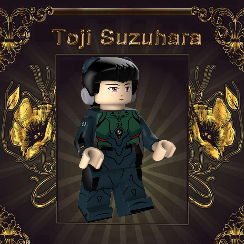 Neon GENESIS EVANGELION EVA Ayanami Rei Đồ Chơi Xếp Hình DIY Giáo Dục Cho Trẻ Em