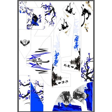 TEM TRÙM XE ĐIỆN 133S MÃ 109 TEM 3 LỚP