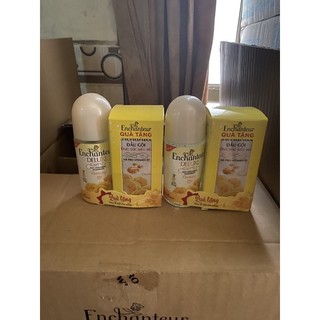 Lăn Khử Mùi Hương Nước Hoa ENCHANTEUR DELUXE 50ml tặng
