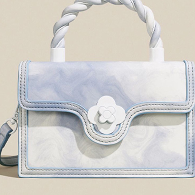 Túi Đeo Vai Hình Vuông Cỡ Nhỏ Thiết Kế Đám Mây Thời Trang Cao Cấp Cho Nữ