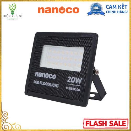Đèn Pha Led 20w(NLFM0206) Chính Hãng Nanoco Chống Nước IP66