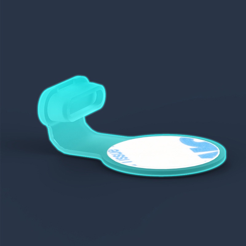 Nút Bịt Cổng Sạc Type-C Bằng Silicon Chống Nước / Bụi Bẩn / Mất Dạ Quang Siêu Bền Cho IPhone