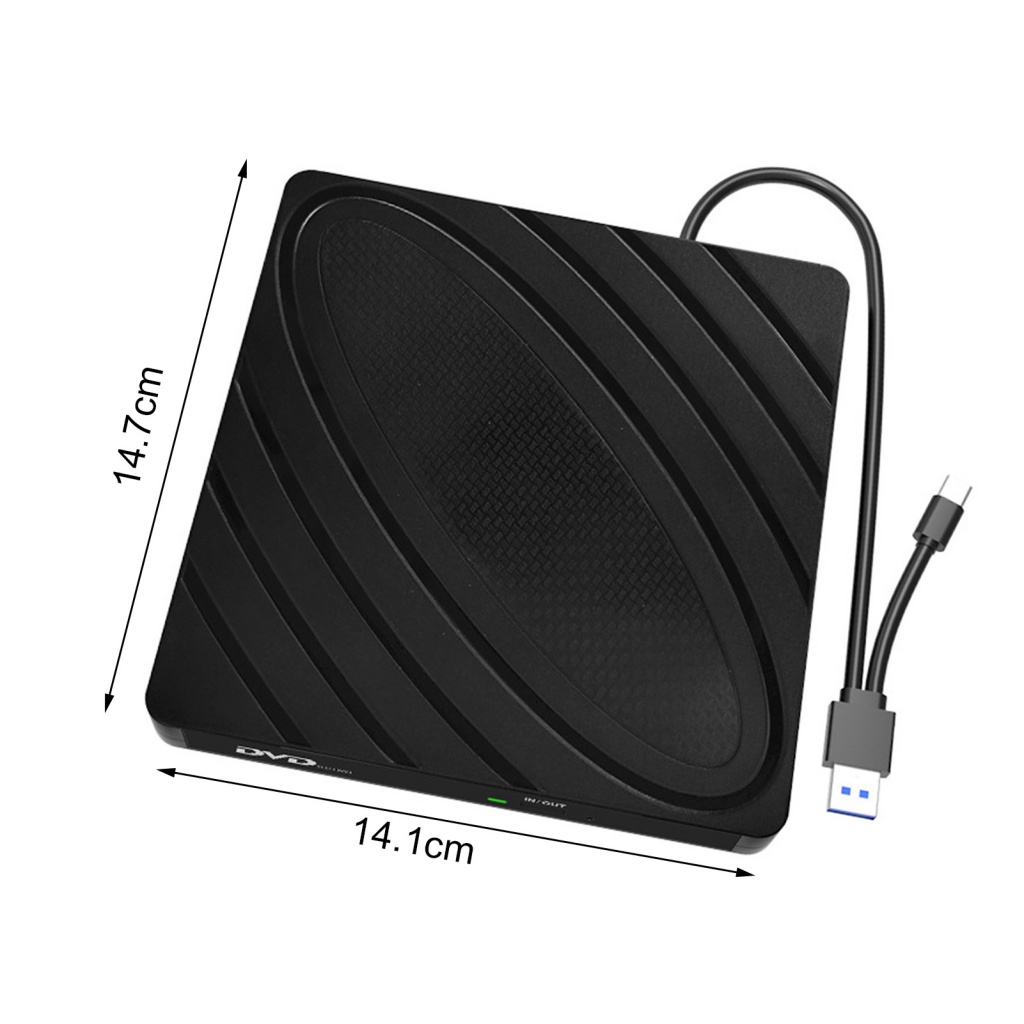Ổ Đĩa DVD ROM Cổng Usb 3.0 Type-C Tốc Độ Cao Tiện Dụng