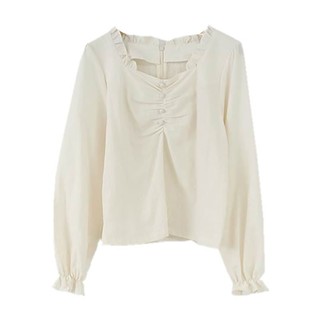 (ORDER) Áo sơ mi tay bồng vintage