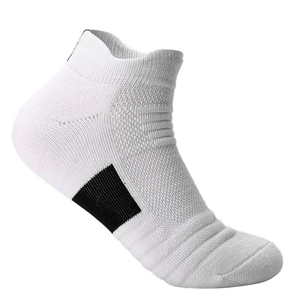 Vớ Thể Thao Cổ Thấp Bằng Cotton Dày Dặn Chống Trượt Thời Trang Cho Nam