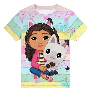 Gabby 's dollhouse thời trang bé gái tee áo trẻ em áo thun đẹp cho bé